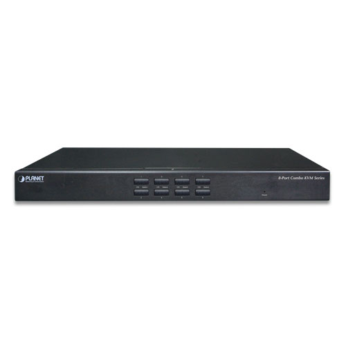 8-Port Combo IP KVM Switch 2 box IKVM 210 08 01