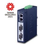 Industrial 2-Port RS232/422/485 Modbus Gateway 9 box IMG 2200T1