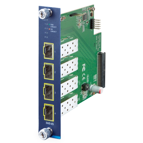 Industrial Layer 3 5-Slot Modular Managed Ethernet Switch 7 box IMS 4S