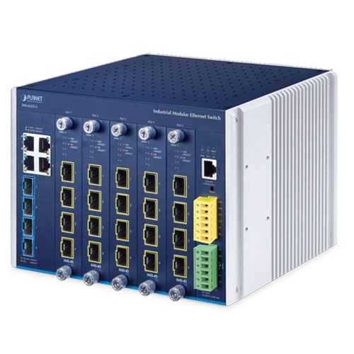 Industrial Layer 3 5-Slot Modular Managed Ethernet Switch 3 box IMS 6325 5 02