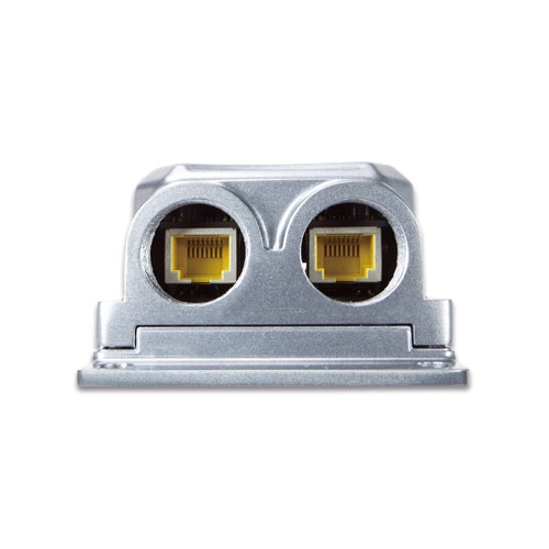 Industrial IP67 802.3bt PoE++ Splitter (DC 12V, -40~75 degrees C) 4 box IPOE 175S 03
