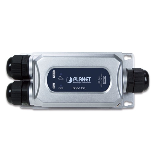 Industrial IP67 802.3bt PoE++ Splitter (DC 12V, -40~75 degrees C) 2 box IPOE 175Sv1.2 01
