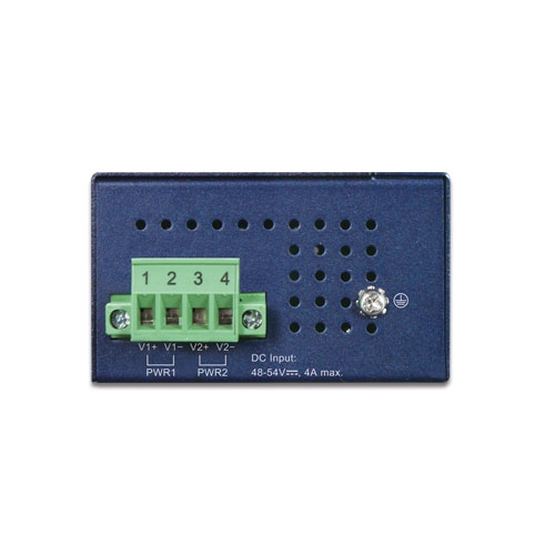 Industrial 2-port Multi-Gigabit 802.3bt PoE++ Injector Hub 6 box IPOE 270v2 02