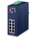 Industrial 4-port Multi-Gigabit 802.3bt PoE++ Injector Hub w/ 12V Booster 44 box IPOE 470 12V v1.1