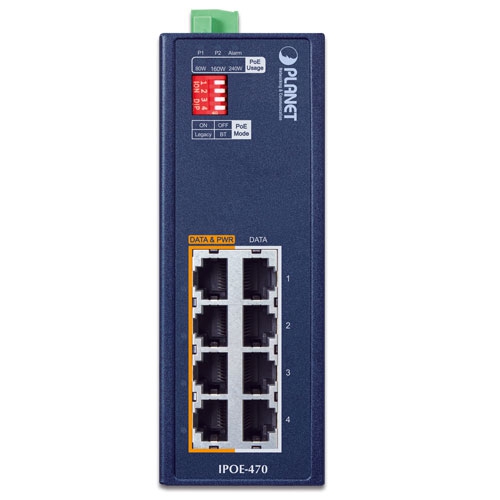 Industrial 4-port Multi-Gigabit 802.3bt PoE++ Injector Hub 2 box IPOE 470 v1.1 v2 01