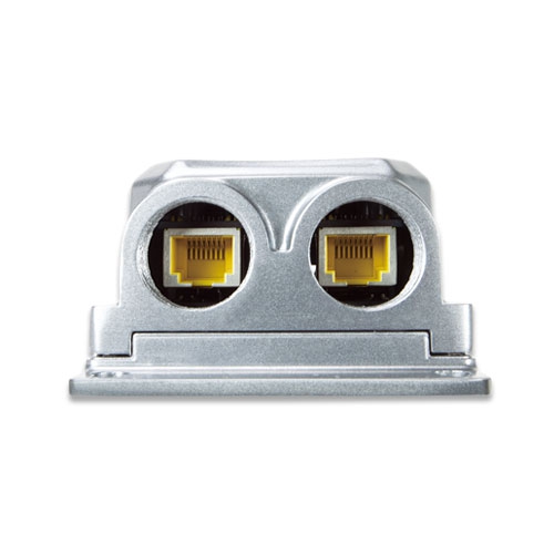 Industrial IP67 1-Port 802.3bt PoE++ to 2-Port 802.3at/bt PoE++ Extender 4 box IPOE E302v3 03