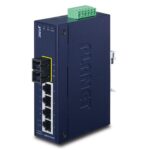 4-Port 10/100Base-TX + 1-Port 100Base-FX Industrial Fast Ethernet Switch 4 box ISW 511S15v1.11