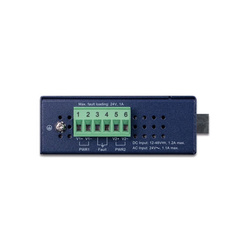 4-Port 10/100Base-TX + 2-Port 100Base-FX Industrial Ethernet Switch with Wide Operating Temperature (-40~75 degrees C) 3 box ISW 621Tv1.1 02