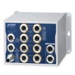 Industrial L2+ 8-Port 10/100/1000T 802.3at PoE M12 + 2-Port 10/100/1000T M12 Bypass Managed Ethernet Switch 2 box ITS 5216 8P2TB WV