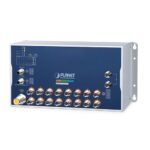 Industrial L3 16-Port 10/100/1000T 802.3at PoE M12 + 2-Port 10GBASE-T M12 Bypass Managed Ethernet Switch 37 box ITS 6326 16P2T WV