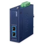 Compact Industrial 2-Port 10G/2.5G/1G/100BASE-X SFP+ Media Converter 1 box IXT 815AT