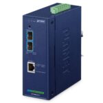 Industrial 2-Port 10GBASE-X SFP+ + 1-Port 10GBASE-T Managed Media Converter 2 box IXT 900 2X1T