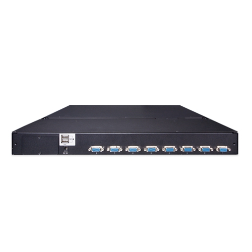 17" 8-Port Combo VGA LCD KVM Switch 3 box KVM 210 08M IKVM 210 08Mv2 02