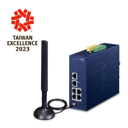 Industrial LoRaWAN Gateway with 5-Port 10/100/1000T 1 box LCG 3001
