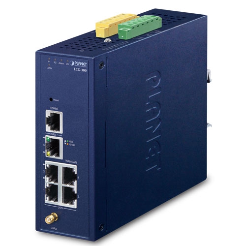 Industrial LoRaWAN Gateway with 5-Port 10/100/1000T 2 box LCG 300 01