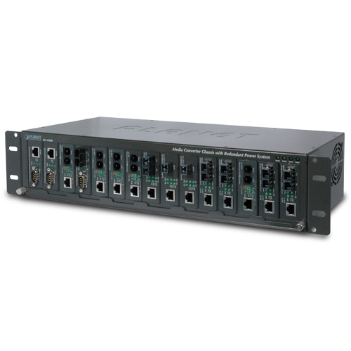 15-Slot Media Converter Chassis (AC Power) 1 box MC 1500R