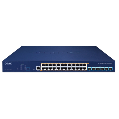 L3 24-Port 2.5GBASE-T 802.3bt PoE + 6-Port 10GBASE-X SFP+ Managed Ethernet Switch 2 box MGS 6311 24UPL6X 01