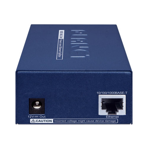Single-Port 10/100/1000Mbps 802.3bt PoE++ Splitter 3 box POE 173S 12V 02