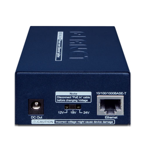 Single-Port 10/100/1000Mbps 802.3bt PoE++ Splitter 3 box POE 173S 02