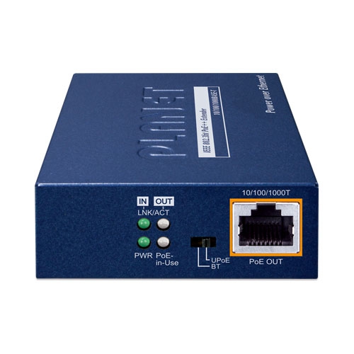 1-Port 802.3bt to 1-Port 802.3bt Gigabit PoE++ Extender 2 box POE E301 01