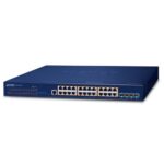 L3 24-Port 10/100/1000T 802.3at PoE + 4-Port 10G SFP+ Stackable Managed Switch 15 box SGS 6310 24P4X