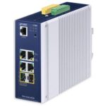 Industrial L2+ 4-Port 10/100/1000T + 2-Port 1G/2.5G SFP Managed TSN Ethernet Switch 4 box TSN 5225 4T2S1