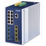 Industrial L3 8-Port 10/100/1000T + 4-Port 1G/2.5G SFP + 4-Port 10GBASE-X SFP+ Managed TSN Ethernet Switch 2 box TSN 6325 8T4S4X