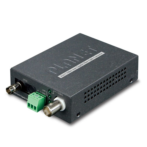 1-Channel 4-in-1 Video over Gigabit Fiber Bundle Kit 2 box VF 101G
