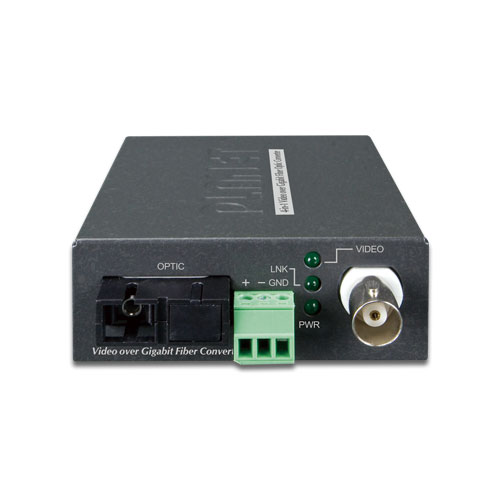 1-Channel 4-in-1 Video over Gigabit Fiber Bundle Kit 9 box VF 106G 01