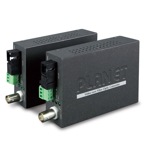 1-Channel 4-in-1 Video over Gigabit Fiber Bundle Kit 10 box VF 106G 02
