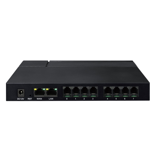 8-Port SIP VoIP Gateway (8 FXS) 3 box VGW 820FSv3 02