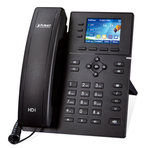 High Definition Color PoE Gigabit IP Phone 1 box VIP 1260PTv2