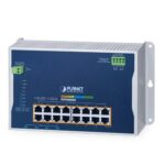 Industrial L2+ 16-Port 10/100/1000T 802.3bt PoE + 4-Port 10G SFP+ Wall-mount Managed Ethernet Switch 37 box WGS 5215 16UP4X2