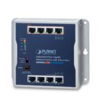 Industrial 8-Port 10/100/1000T Wall-mounted Gigabit Switch with 4-port PoE+ 16 box WGS 814HP