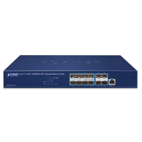 Layer 3 12-Port 10GBASE-X SFP+ Managed Ethernet Switch 2 box XGS 6311 12X 01