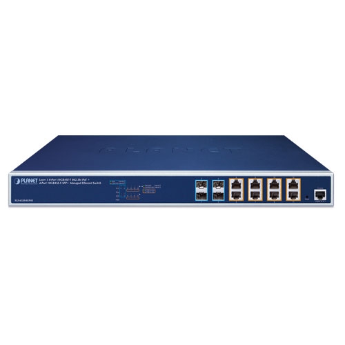 Layer 3 8-Port 10GBASE-T 95W 802.3bt PoE + 4-Port 10GBASE-X SFP+ Managed Ethernet Switch 2 box XGS 6320 8UP4X 01
