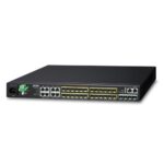 Layer 3 24-Port 100/1000X SFP + 8-Port Shared TP + 4-Port 10G SFP+ Stackable Managed Switch (100~240V AC, 36-75V DC) 7 box XGS3 24242v3