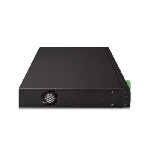 Layer 3 24-Port 100/1000X SFP + 8-Port Shared TP + 4-Port 10G SFP+ Stackable Managed Switch (100~240V AC, 36-75V DC) 3 box XGS3 24242v3 02