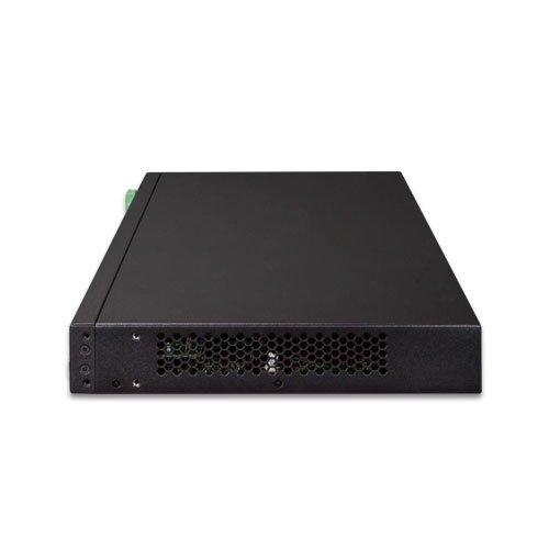 Layer 3 24-Port 100/1000X SFP + 8-Port Shared TP + 4-Port 10G SFP+ Stackable Managed Switch (100~240V AC, 36-75V DC) 4 box XGS3 24242v3 03