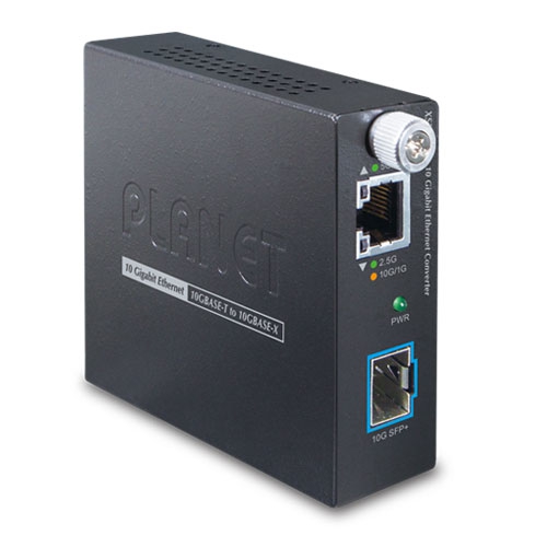 10G/5G/2.5G/1G/100M Copper to 10GBASE-X SFP+ Smart Media Converter 2 box XST 705A