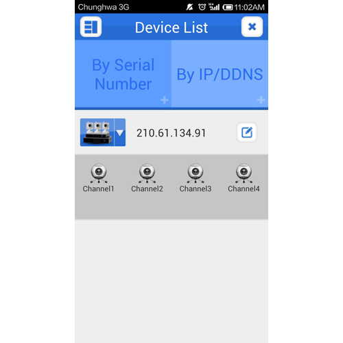 HDVR Viewer for Android Mobile Devices 4 box aHDVR 3 L