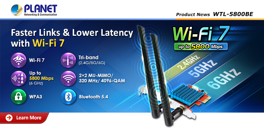 PLANET WTL-5800BE
