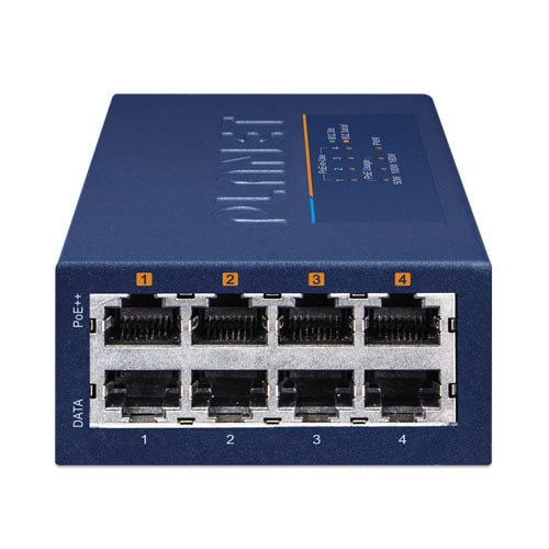 4-Port Multi-Gigabit 802.3bt PoE++ Injector Hub (160 Watts) 2 box UPOE 400v2 01