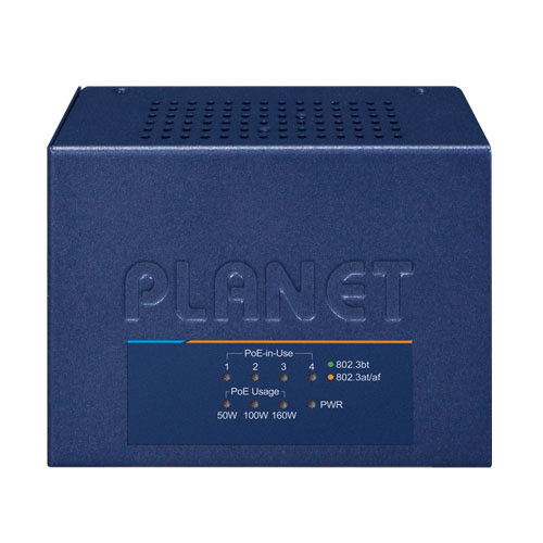 4-Port Multi-Gigabit 802.3bt PoE++ Injector Hub (160 Watts) 4 box UPOE 400v2 03