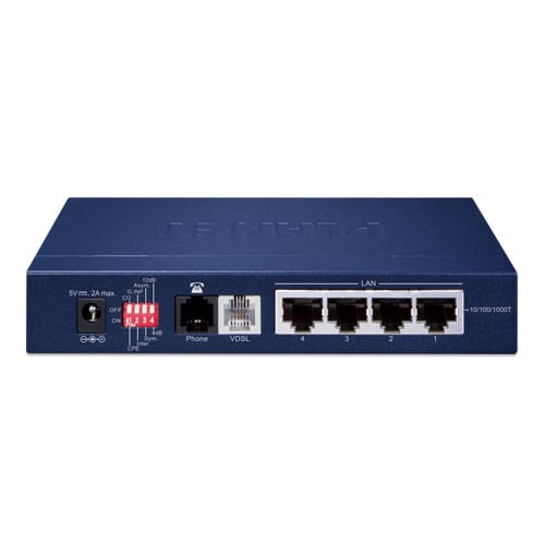 4-Port 10/100/1000T Ethernet to VDSL2 Bridge (35b profile w/ G.vector) 3 box VC 234Gv2 02