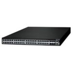 Layer 3 48-Port 10/100/1000T + 6-Port 10G SFP+ Stackable Managed Ethernet Switch 1 box SGS 6341 48T6X