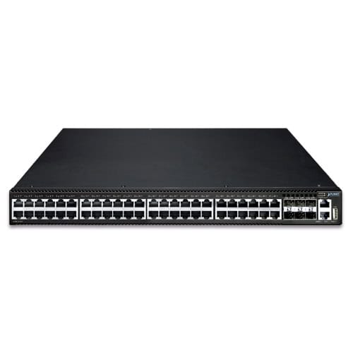Layer 3 48-Port 10/100/1000T + 6-Port 10G SFP+ Stackable Managed Ethernet Switch 2 box SGS 6341 48T6X 01