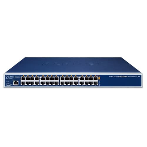 16-Port 10Gbps 802.3bt PoE++ Managed Injector Hub 2 box UPOE 1600XG 01