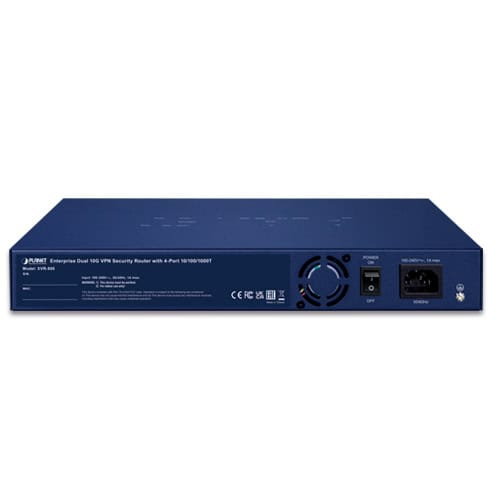 Enterprise Dual 10G VPN Security Router with 4-Port 10/100/1000T 3 box XVR 800 02