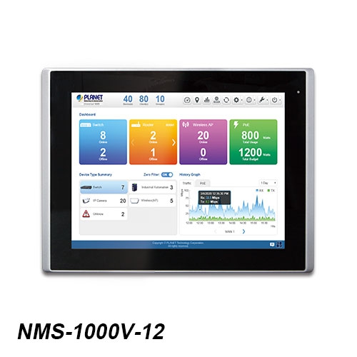 Universal Network Management Controller with LCD Touch Screen 2 box NMS 1000V 12 01